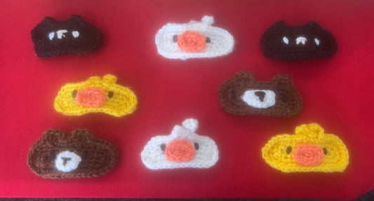 Animal Friend Hair Clips